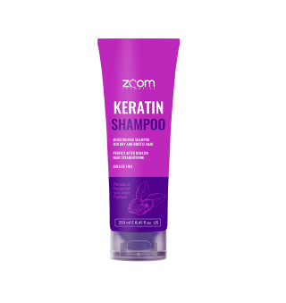 Шампунь безсульфатний ZOOM KERATIN Shampoo 250ml SZ0001 фото